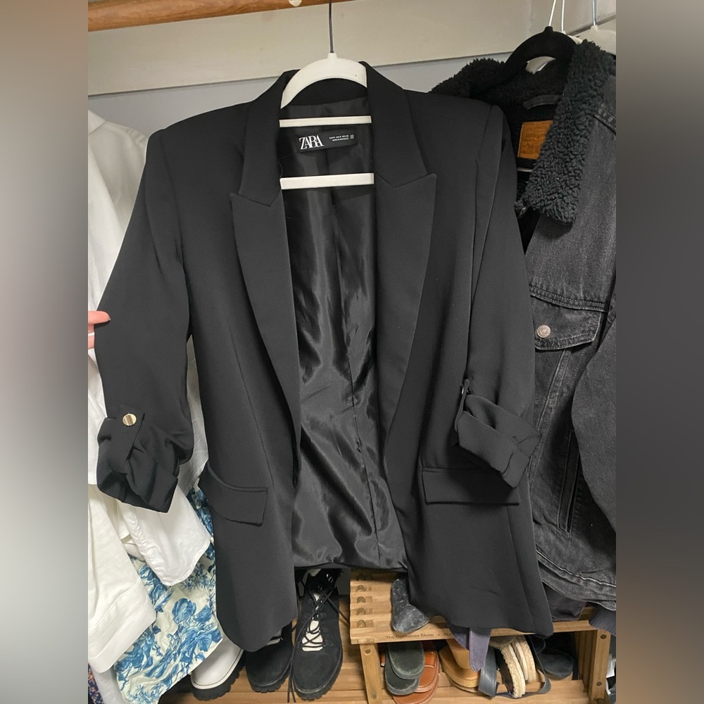 Zara black blazer